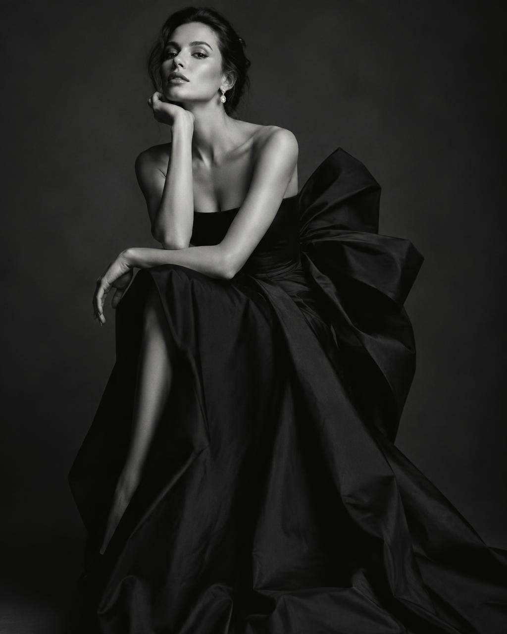 Editorial fashion model representing Bear & Co. modelling talent